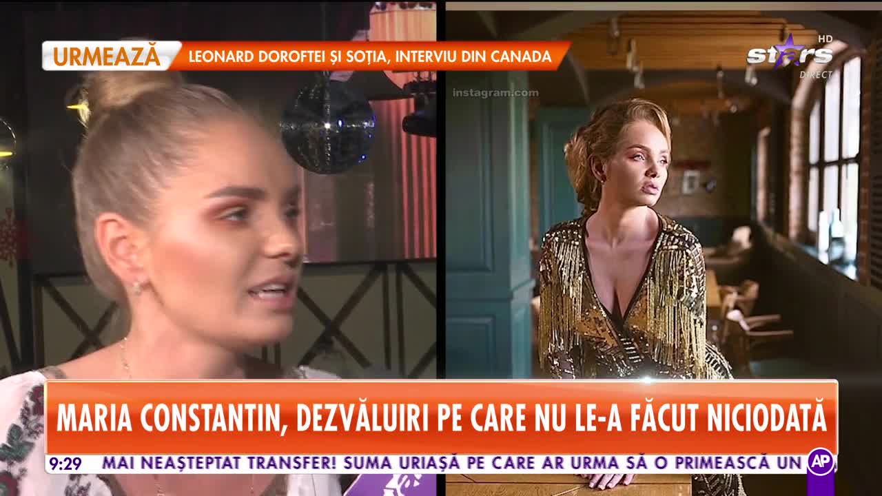 Star Matinal. Maria Constantin, interviu &icirc;n exclusivitate!