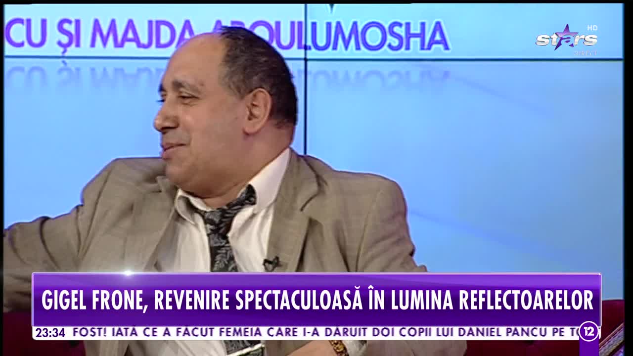 Gigel Frone, revenire spectaculoasă în lumina reflectoarelor! "Am devenit regizor de film"