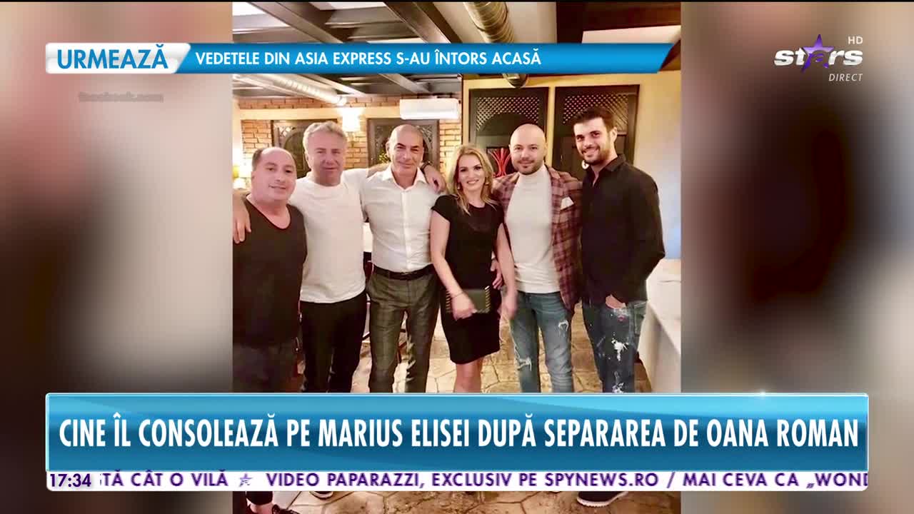 Star News. Cine &icirc;l consolează pe Marius Elisei după separarea de Oana Roman