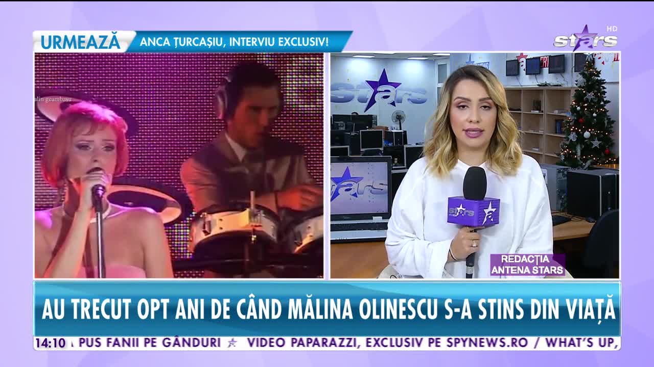 Star News. Au trecut opt ani de c&acirc;nd Mălina Olinescu s-a stins din viață