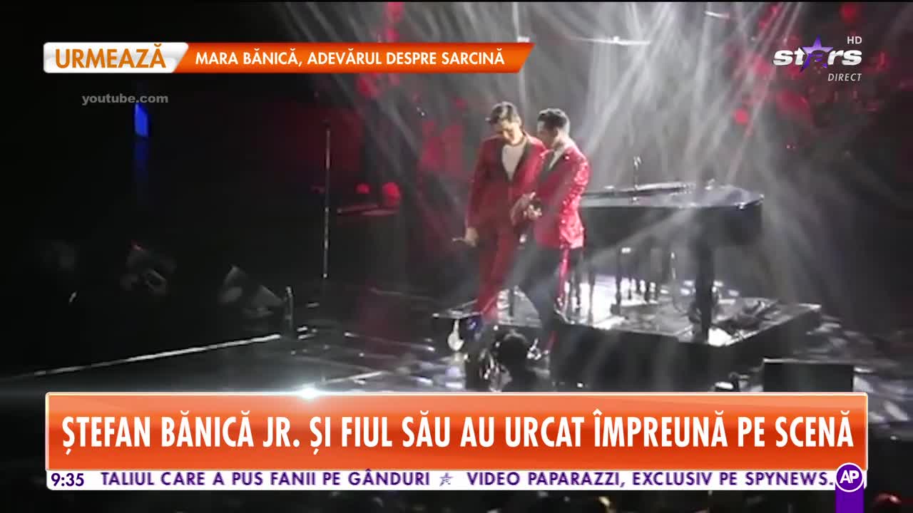 Star Matinal. Ștefan Bănică și fiul său au urcat &icirc;mpreună pe scenă