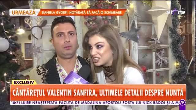 Star Matinal. C&acirc;ntărețul Valentin Sanfira, ultimele detalii despre nuntă