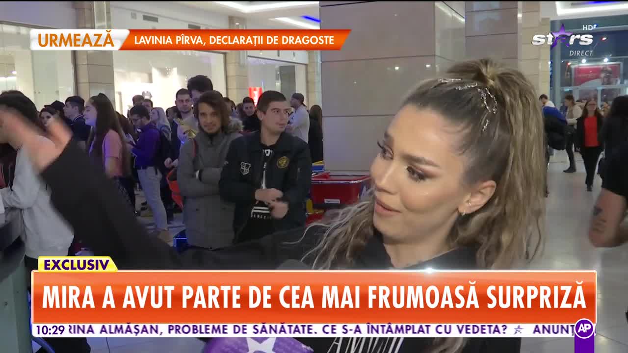 Star Matinal. Mira a avut parte de cea mai frumoasă surpriză din partea fanilor