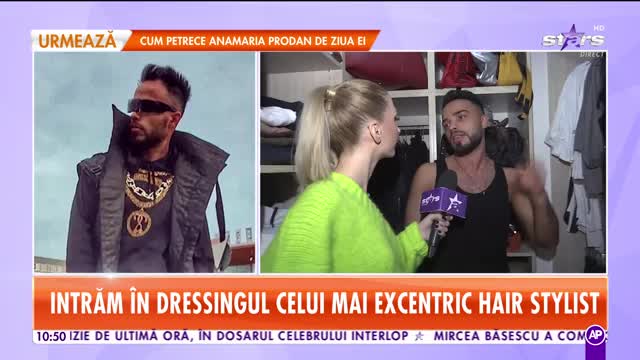 Star Matinal. Cum arată dressingul celui mai excentric hair stylist. C&acirc;t investește &icirc;n șinute și accesorii