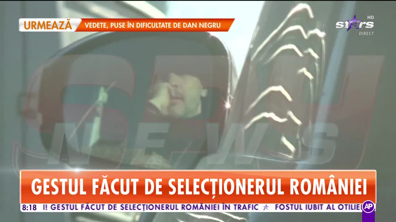 Star Matinal. Gestul făcut de Mirel Rădoi, selecţionerul Rom&acirc;niei