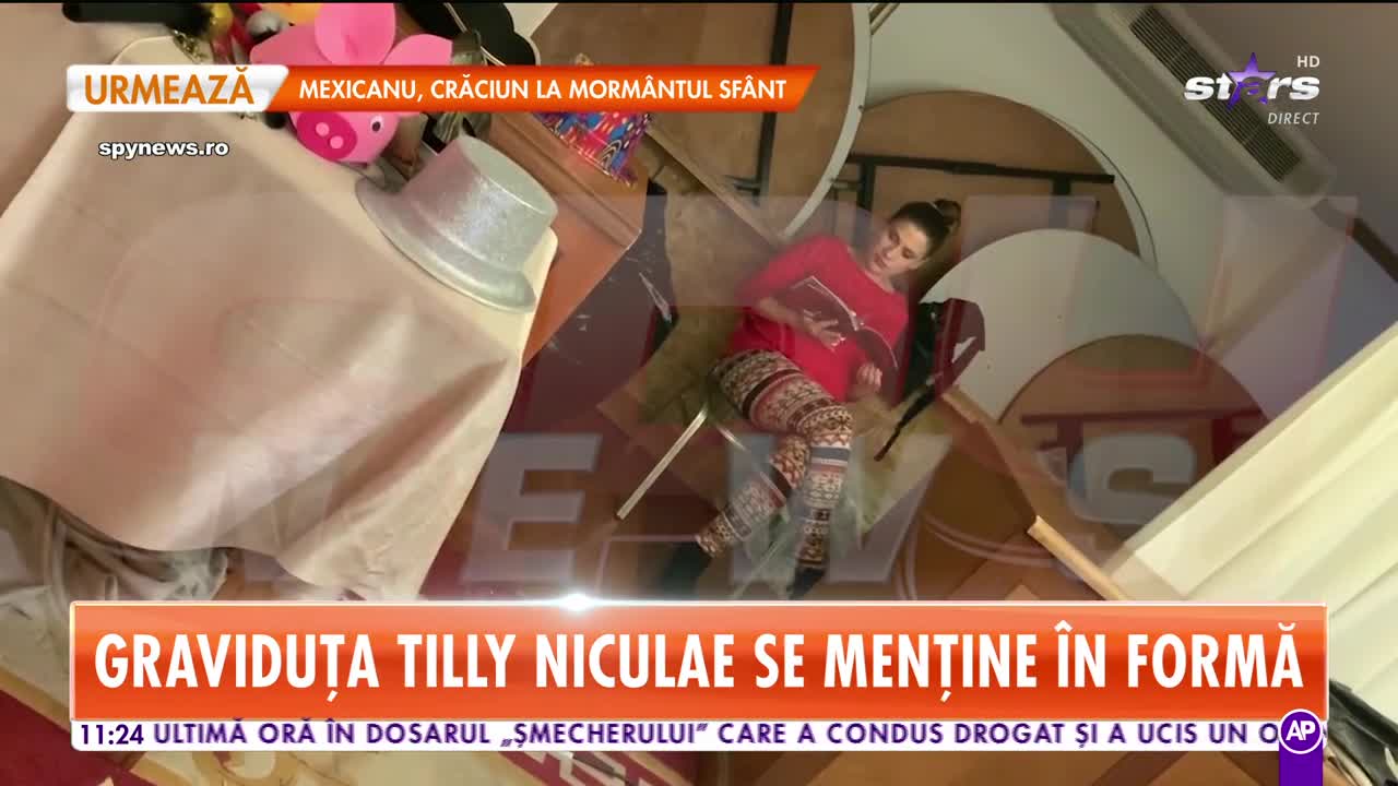 Star Matinal. Cum se menține &icirc;n formă graviduța Tily Niculae