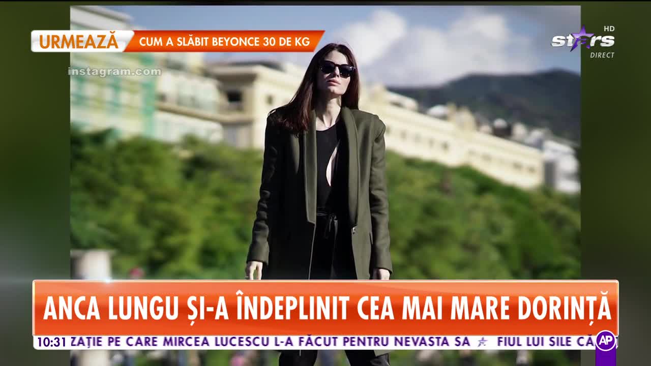 Star Matinal. Anca Lungu și-a &icirc;ndeplinit cea mai mare dorință. Unde a ajuns fosta prezentatoare tv