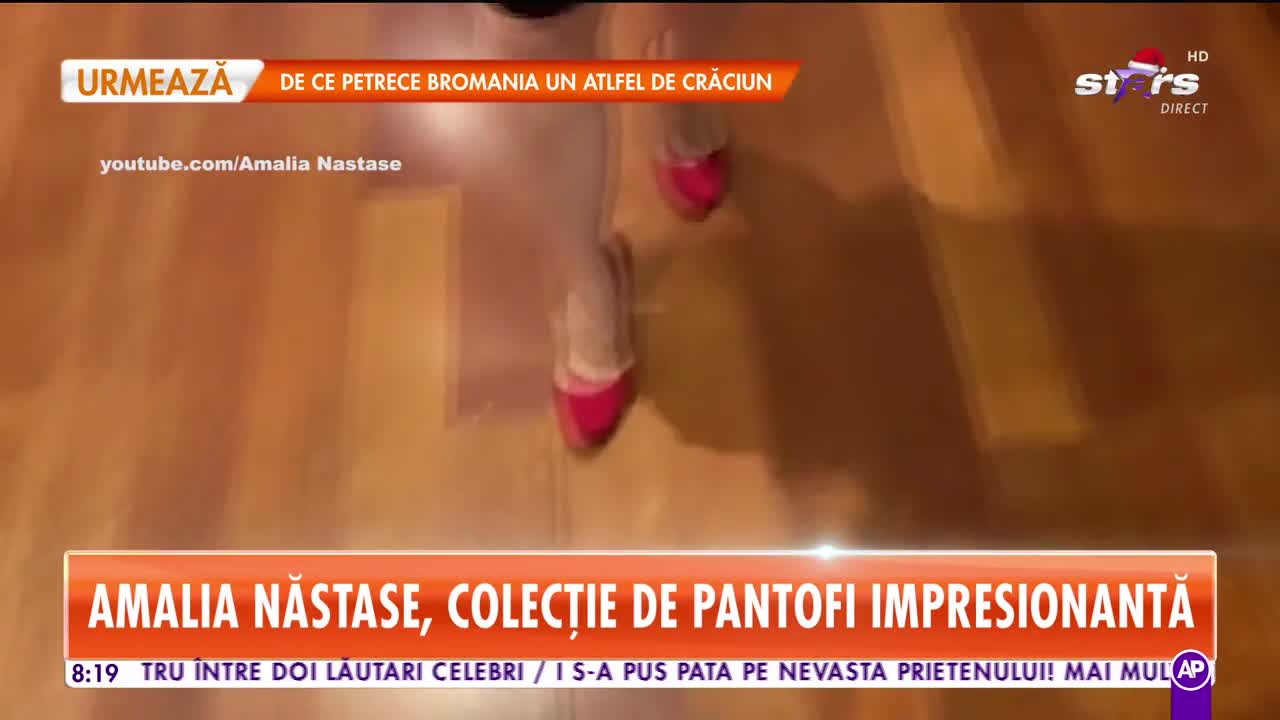 Star Matinal. Povestea sutelor de perechi de pantofi pe care &icirc;i are Amalia Năstase
