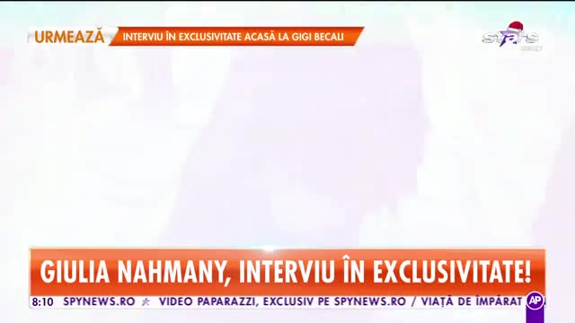 Star Matinal. Giulia Nahmany, despre clipele grele prin care a trecut: Cel mai trist Crăciun a fost c&acirc;nd am pierdut-o pe mama