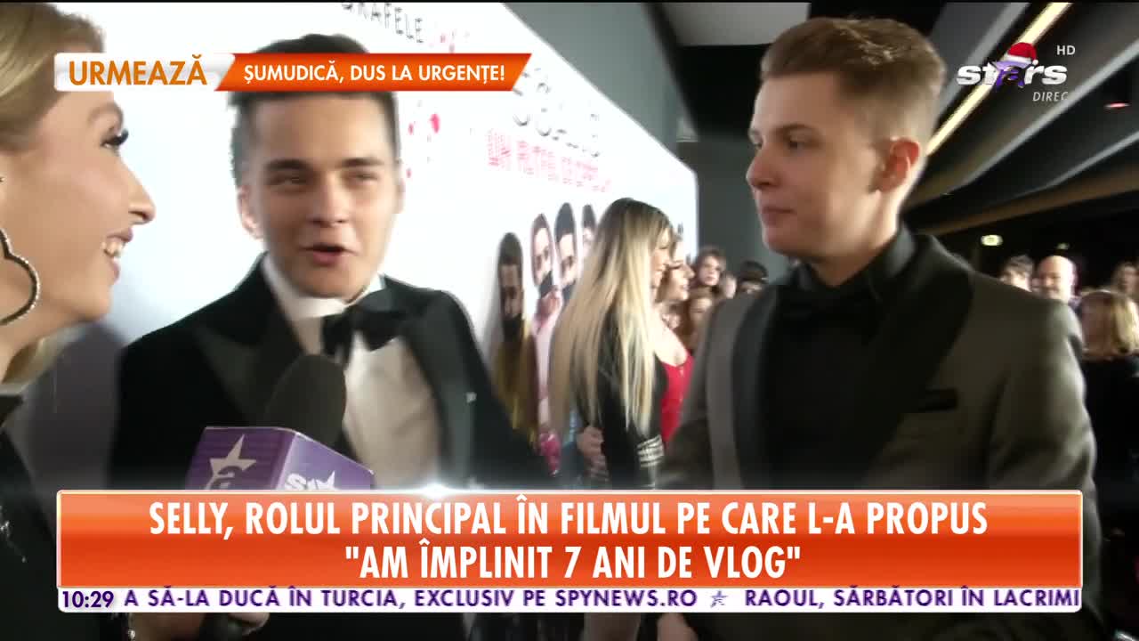 Star Matinal. Selly, rolul principal &icirc;n filmul pe care l-a propus: E un vis &icirc;mplinit pentru mine