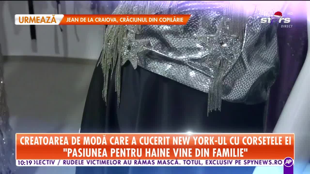 Star Matinal. Creatoarea de modă din Rom&acirc;nia care a cucerit New York-ul cu corsetele ei