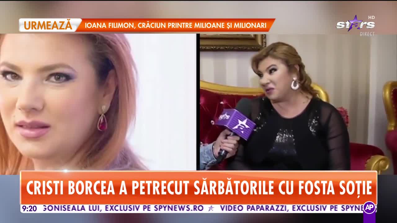 Star Matinal. Cristi Borcea a petrecut sărbătorile cu fosta soție
