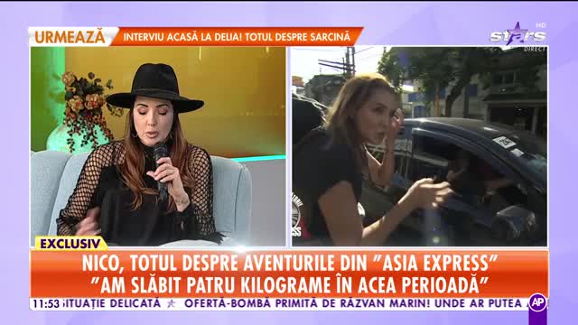 Nico, prima apariție la &icirc;ntoarcerea din Asia Express