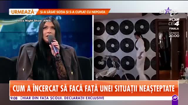 Star Matinal. Cum a &icirc;ncercat Roxana Dobre să facă față unei situații neașteptate