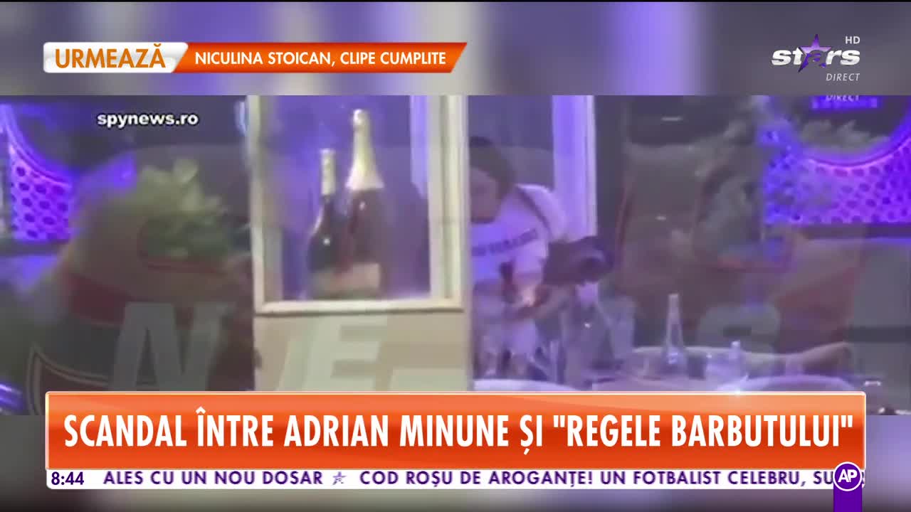 Star Matinal. Scandal &icirc;ntre Adrian Minune și Regele Barbutului