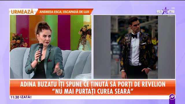 Adina Buzatu &icirc;ţi spune ce ţinută să porţi de Revelion