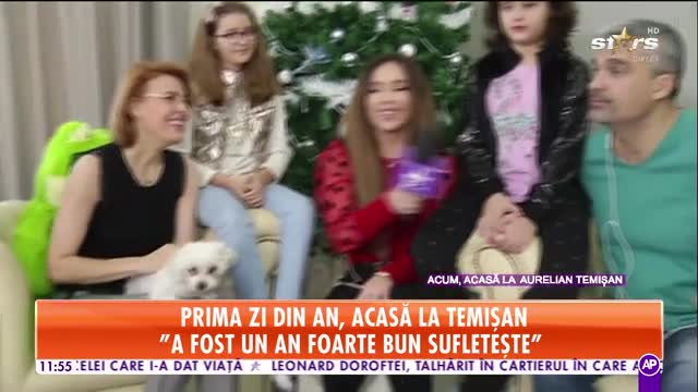 &Icirc;n prima zi din 2020, acasă la Aurelian Temişan! "A fost un a foarte bun sufleteşte"