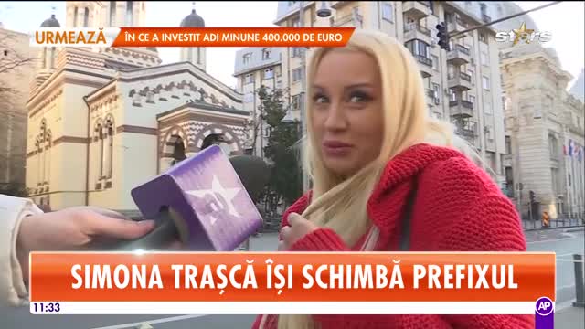 Simona Traşcă &icirc;şi petrece ziua de naştere, &icirc;n direct, la matinal!