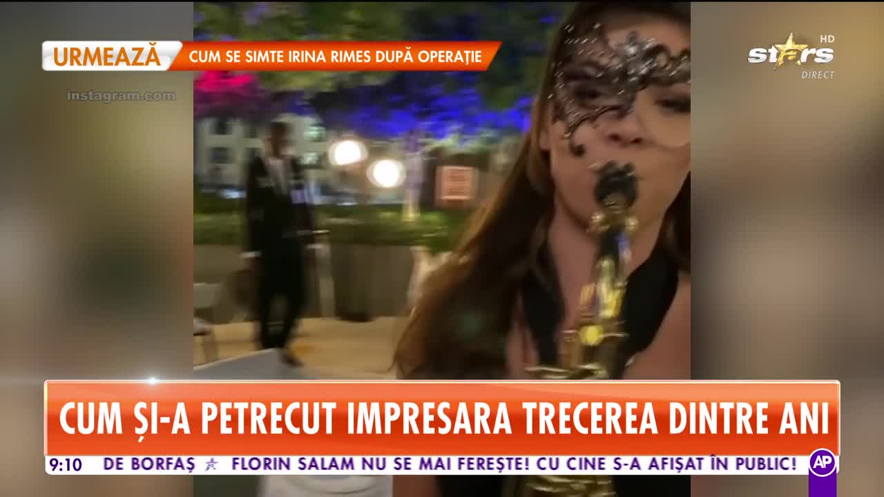 Anamaria Prodan, Revelion de lux &icirc;n Dubai
