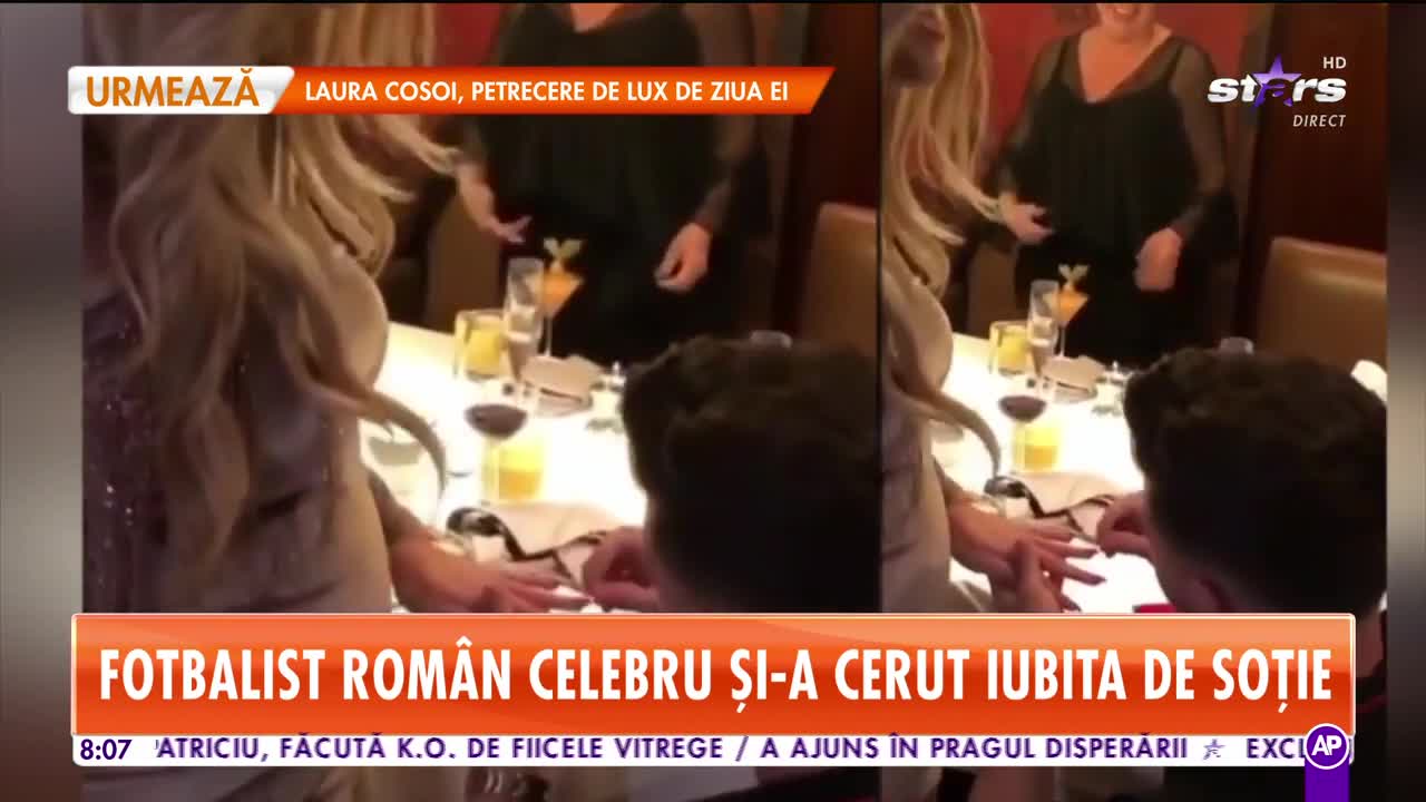 Star Matinal! Alex Băluță, gest impresionant &icirc;n noaptea de Revelion. Fotbalistul și-a cerut iubita &icirc;n căsătorie