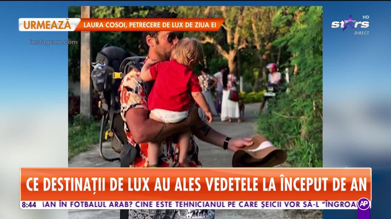 Star Matinal. Ce destinații de lux au ales vedetele din Rom&acirc;nia la &icirc;nceput de an