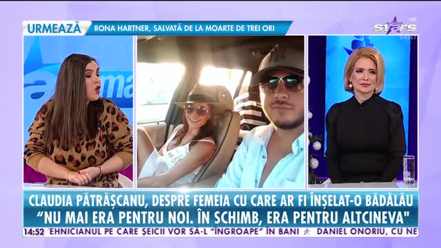 Star News. Claudia Pătrăşcanu, despre femeia cu care ar fi &icirc;nșelat-o Gabi Bădălău: Nu mai era pentru noi, era pentru altcineva