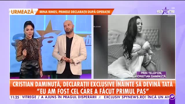Star Matinal. Cristian Daminuţă se pregăteşte să devină tătic: &Icirc;n intervalul 18 - 23 ianuarie este termenul &icirc;n care va naște