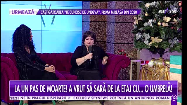 Agenția Vip. Monica Pop, amintiri din copilărie. A vrut să sară de la etaj cu o umbrelă!