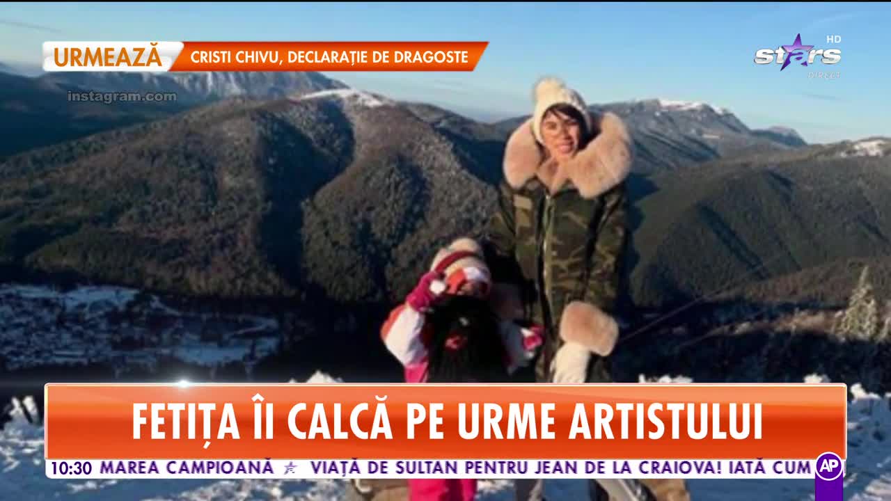 Pepe, vacanţă cu familia la munte