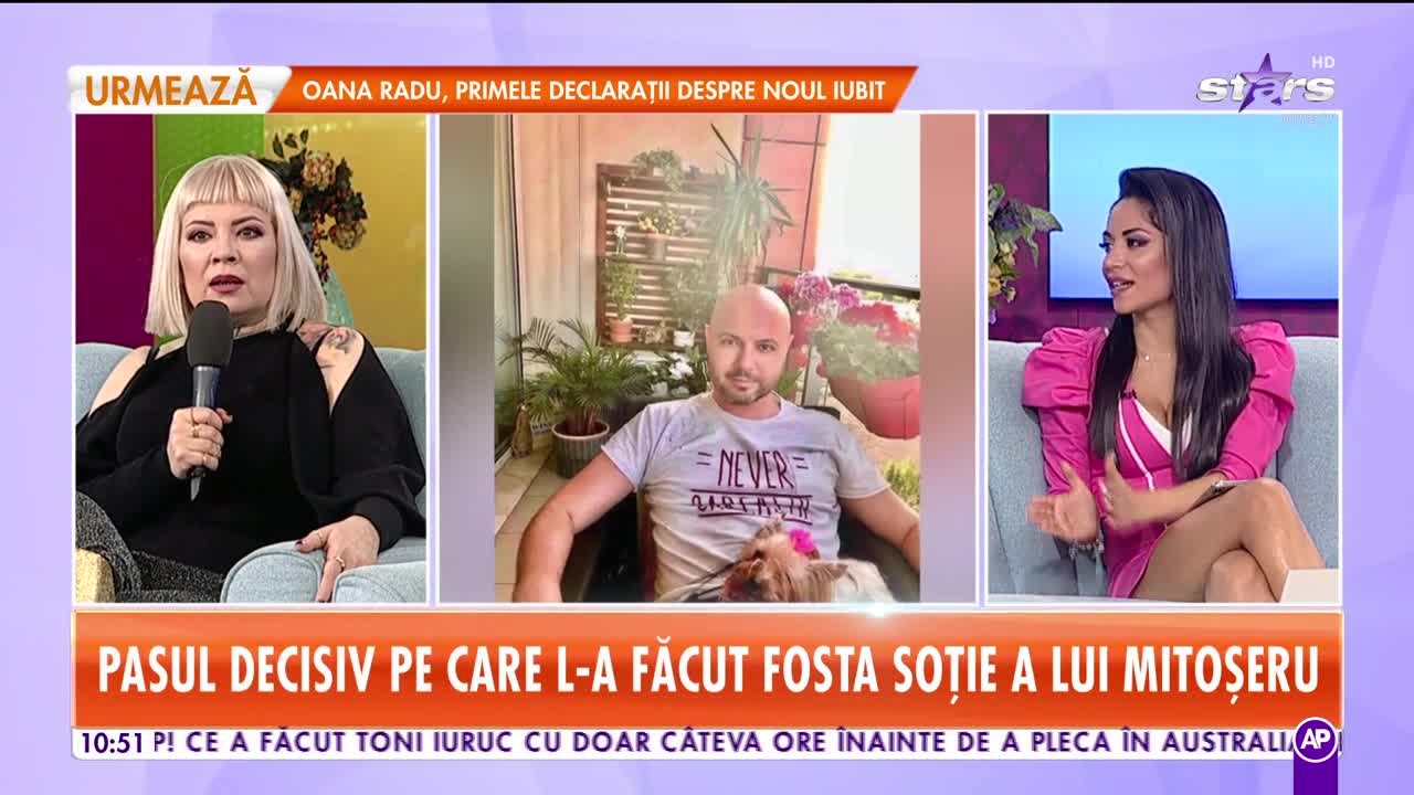 Noemi, fosta soţie a lui Mihai Mitoșeru, a revenit la numele de fată