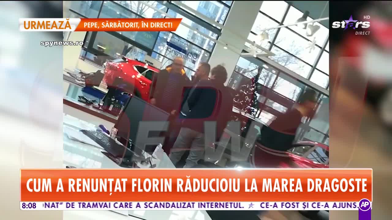 Star Matinal. Florin Răducioiu a fost nevoit să renunţe la bolidul pe care &icirc;l conducea &icirc;n favoarea unei... ''maşinuţe''