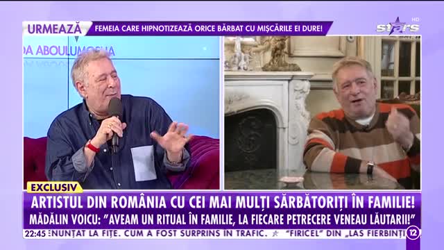 Agenția Vip. Mădălin Voicu, artistul din România cu cei mai mulţi sărbătoriţi în familie: Aveam un ritual în familie