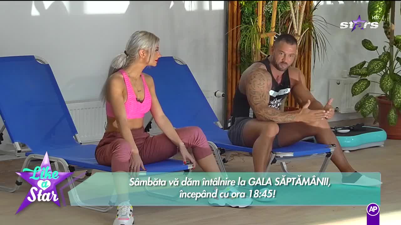 Like a star! Livia &icirc;nvață de la Cătălin noi tehnici de relaxare