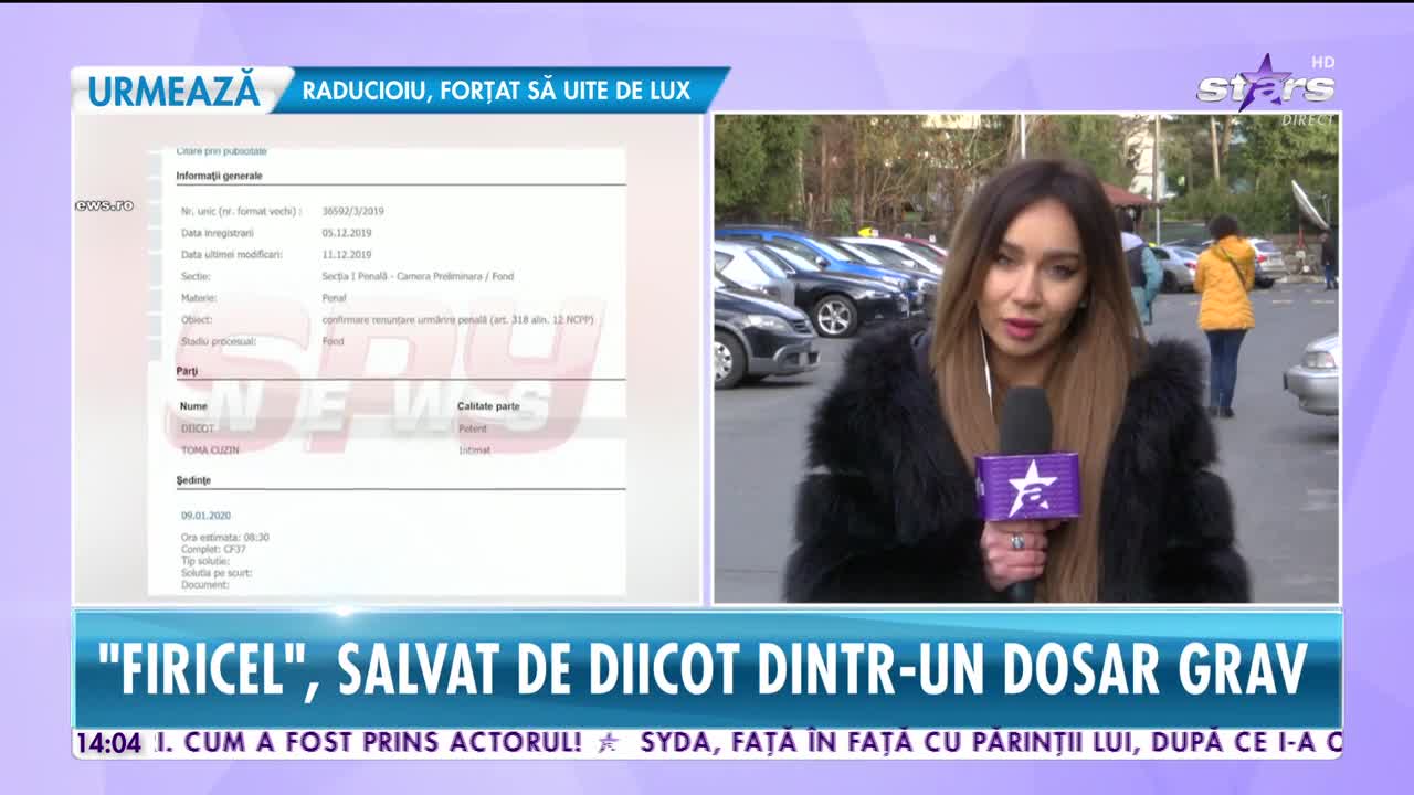 Actorul Toma Cuzin, salvat de DIICOT de la &icirc;ncă un dosar de trafic de droguri