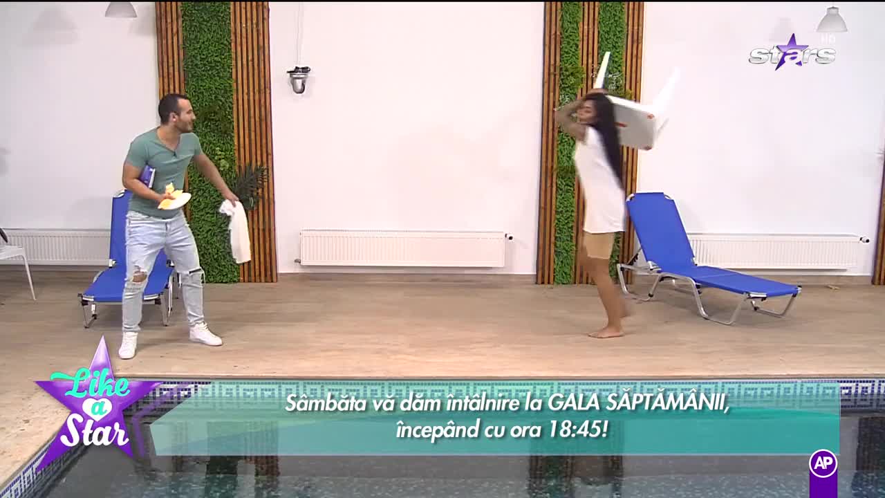 Like a star! Naba a picat &icirc;n capcana lui Mădălin. A m&acirc;ncat clătite cu muștar!