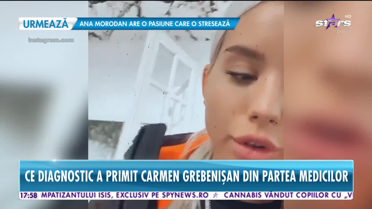 Star News. Carmen Grebenişan, mari probleme de sănătate. Ce tratamente trebuie să urmeze