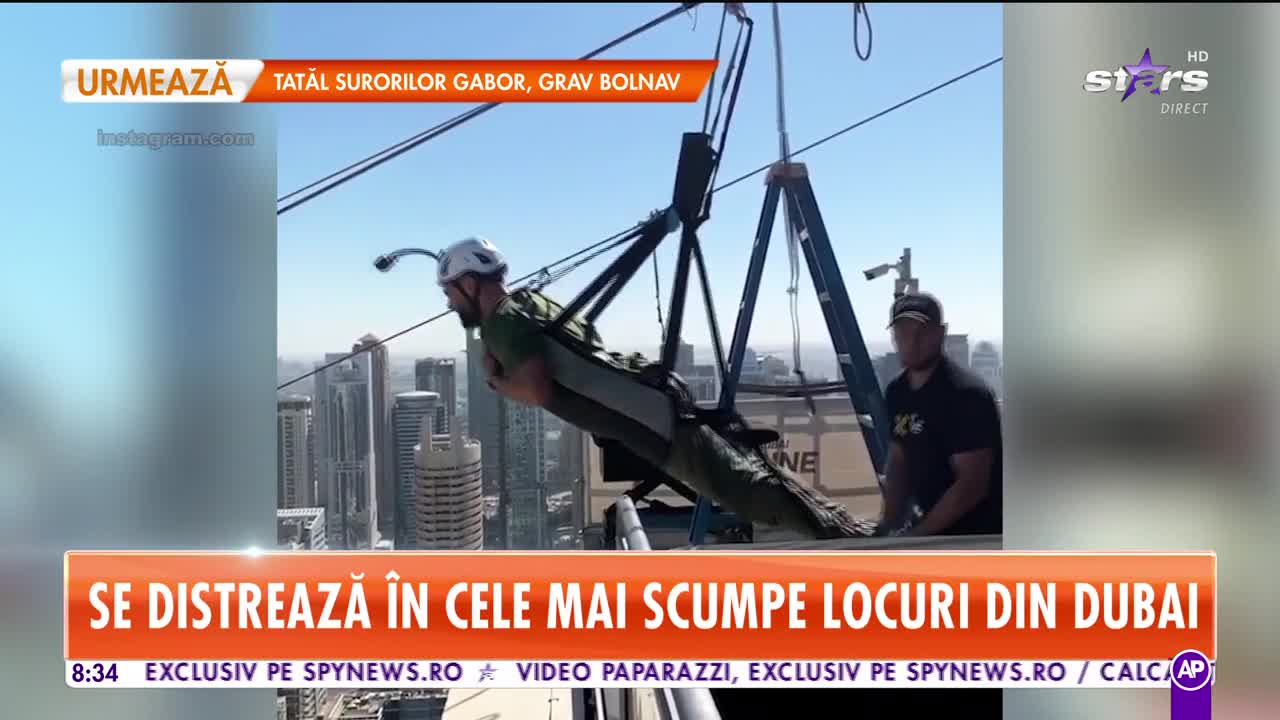 Dorian Popa, vacanță de vis pe tăr&acirc;mul milionarilor! Și-a răsfățat iubita &icirc;n Dubai!