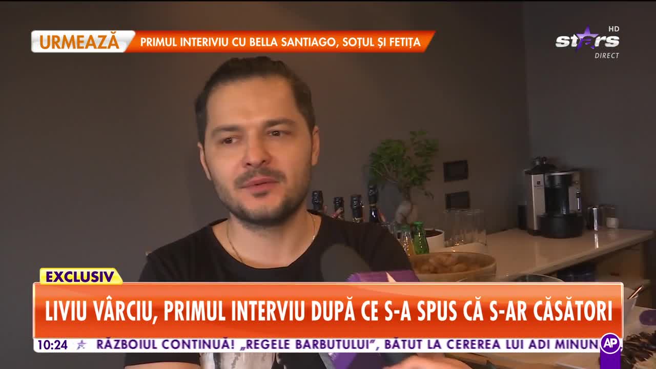Star Matinal. Liviu V&acirc;rciu, primul interviu după ce s-a spus că s-ar căsători