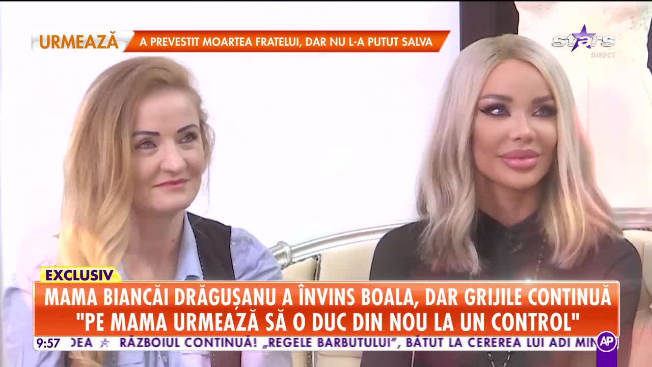 Star Matinal. Mama Biancăi Drăgușanu a &icirc;nvins boala, dar grijile continuă