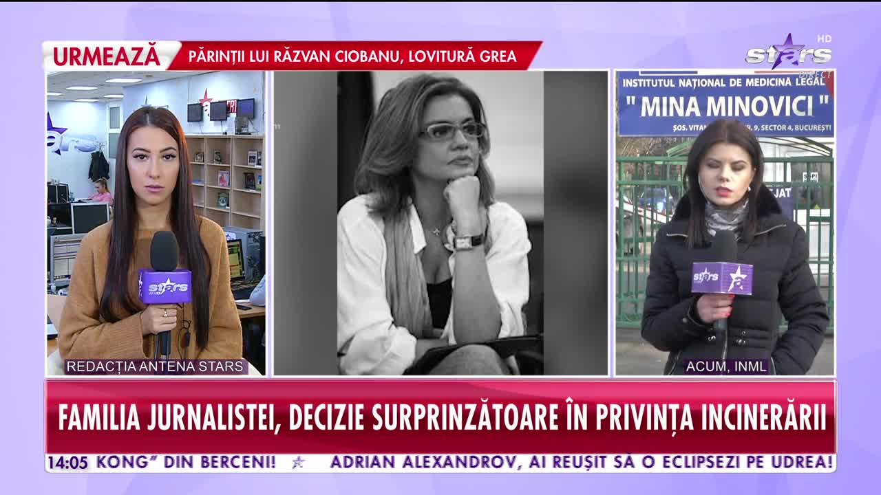 Star News. Familia Cristinei Ţopescu, decizie surprinzătoare &icirc;n privința incinerării