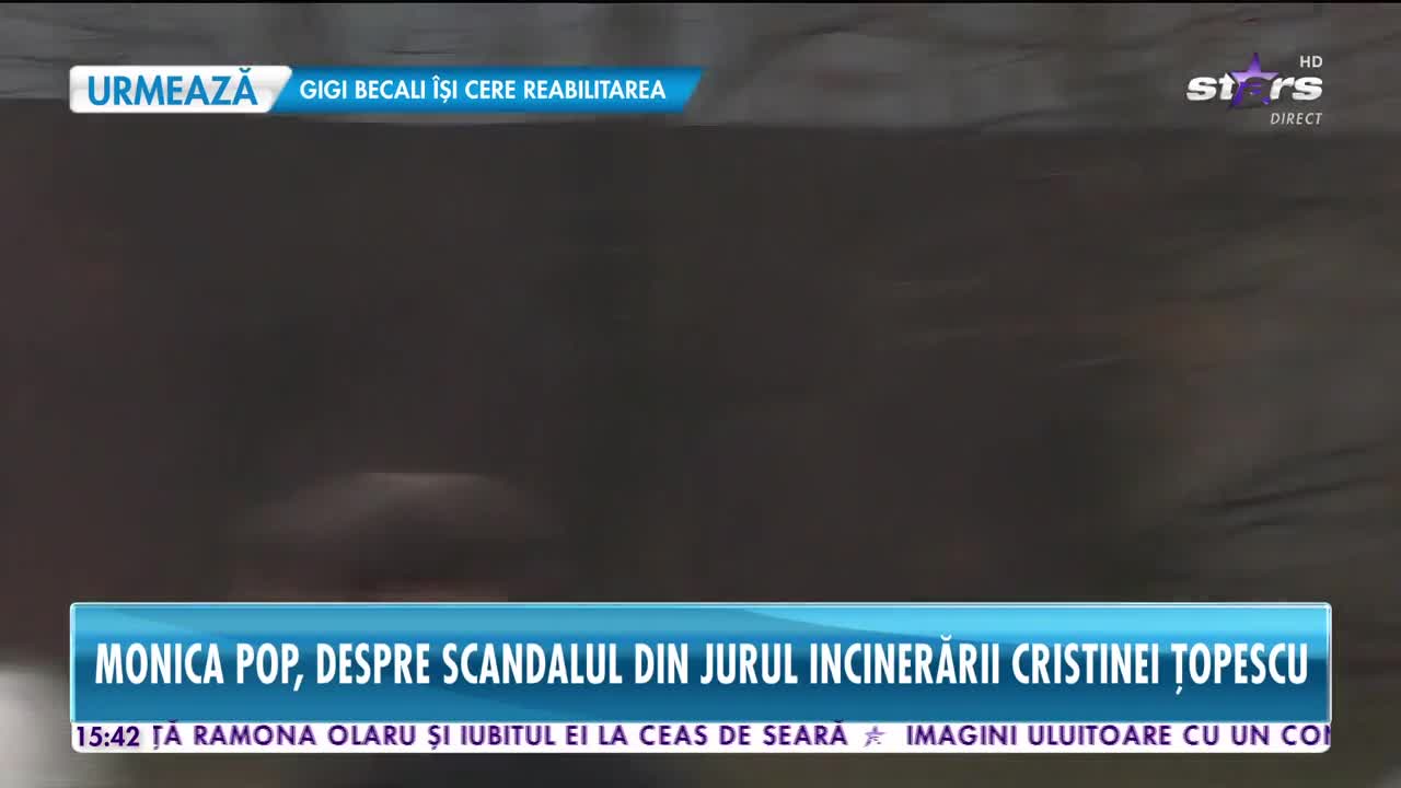 Star News. Decesul Cristinei Ţopescu. De ce nu s-a ales varianta &icirc;nmorm&acirc;ntării