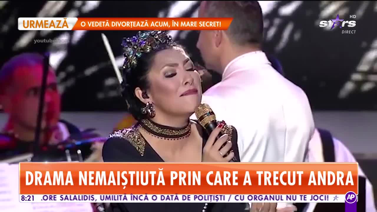 Star Matinal. Drama neștiută prin care a trecut Andra. De ce a izbucnit &icirc;n pl&acirc;ns pe scenă