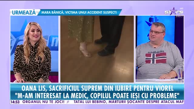 Star News. Viorel Lis &icirc;i spulberă Oanei visul de a deveni mamă: Mi-aș fi dorit acum 20 de ani
