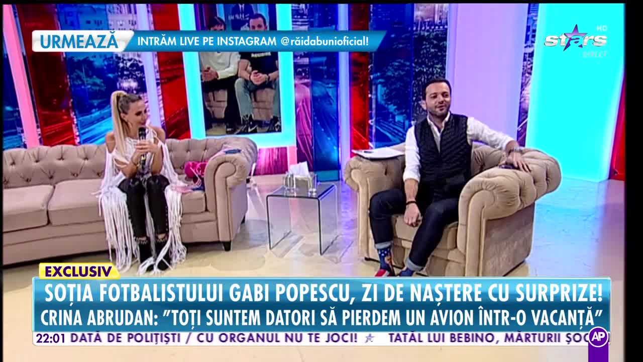 Crina Abrudan, soţia fotbalistului Gabi Popescu, zi de naştere cu surprize!