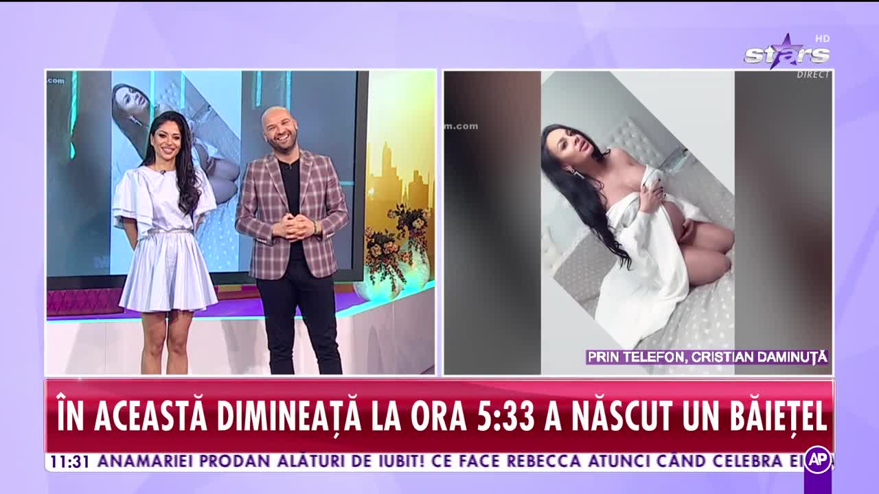 Cristian Daminuță și soția au devenit părinți! Primele declarații ale fericitului tată