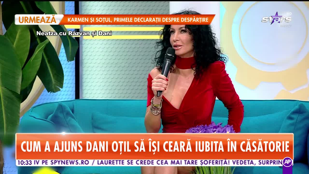 Cum a ajuns Dani Oţil să &icirc;şi ceară iubita &icirc;n căsătorie