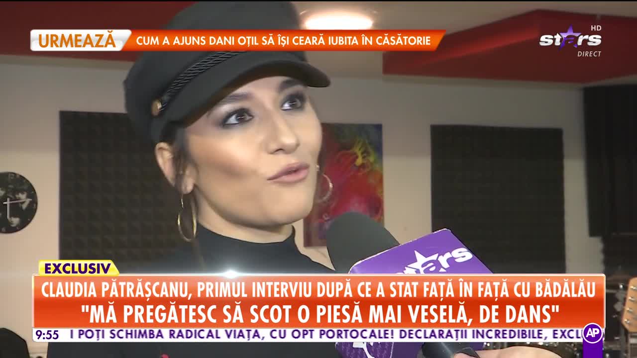 Claudia Pătrăşcanu, primul interviu după ce a stat faţă &icirc;n faţă cu Gabi Bădălău
