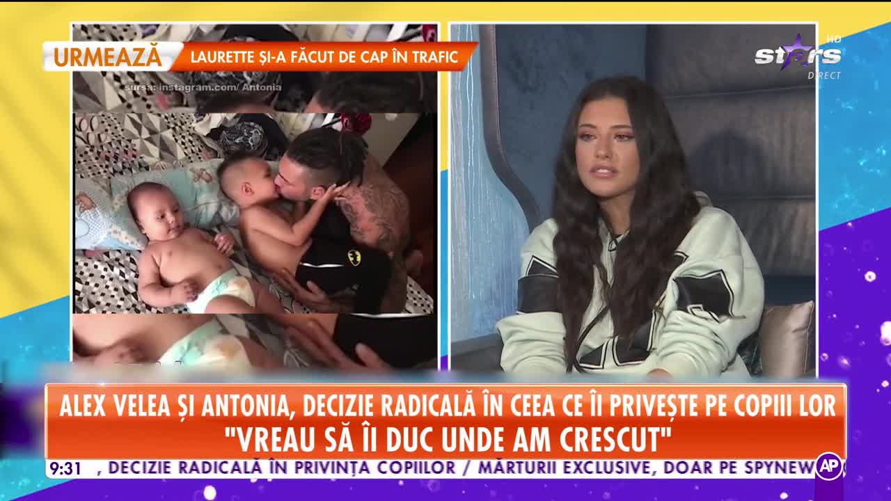 Antonia şi Alex Velea, decizie radicală &icirc;n ceea ce &icirc;i priveşte pe copiii lor!