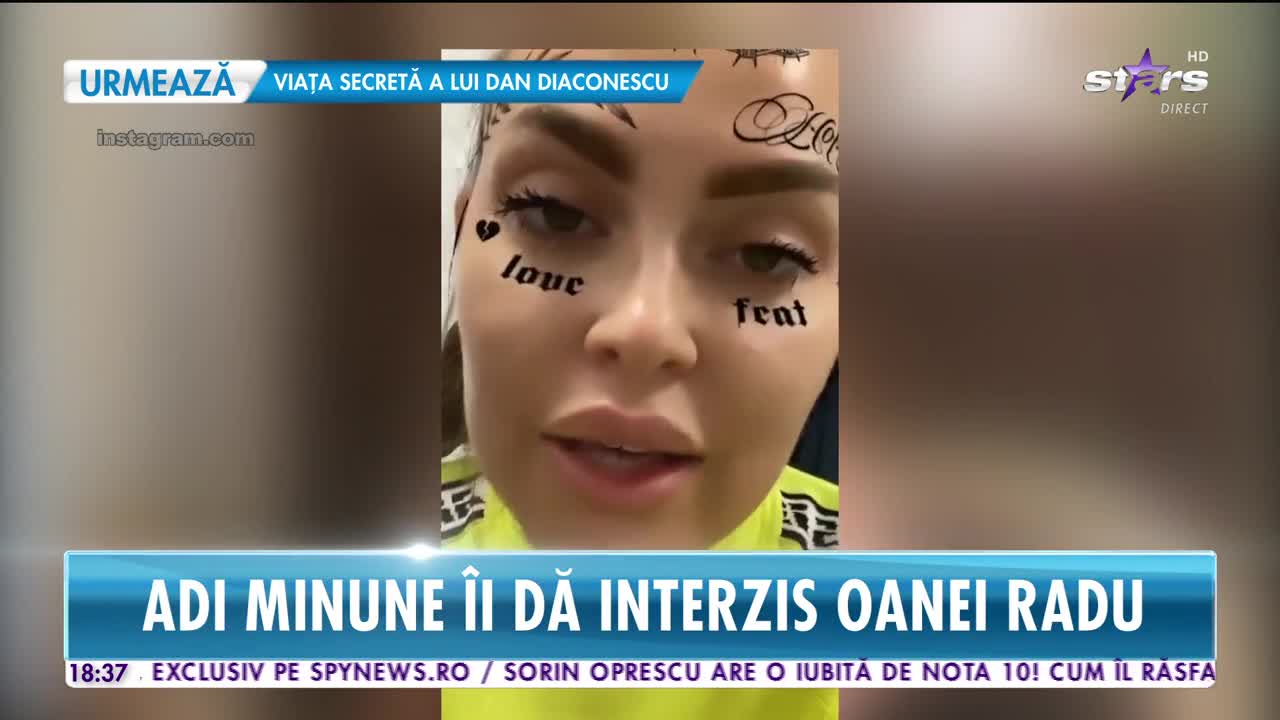 Star News. Adi Minune &icirc;i dă interzis Oanei Radu! Manelistul  i-a şters piesa