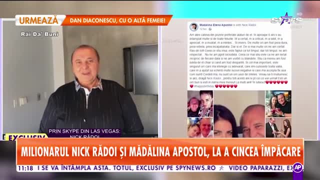 Star Matinal. Nick Rădoi şi Mădălina Apostol s-au &icirc;mpăcat din nou!